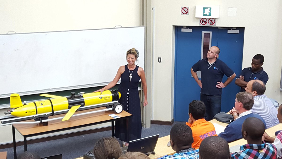The #SLOCUM visiting <a href="/cputstudents/">CPUT Students</a> at <a href="/CPUT/">CPUT</a> #CapeTown, promoting some student internship opportunities.