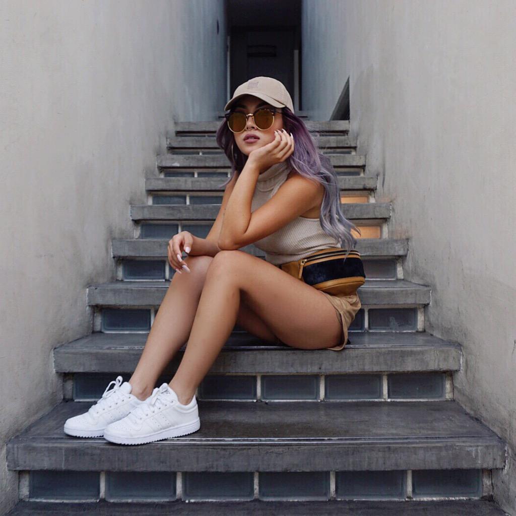 ellenvlora's tweet photo. About it. Top &amp; shorts @saboskirt • fanny @hare_hart • sneakers @adidas https://t.co/aBQRu5TY3k http://t.co/5Jh6yavWr4