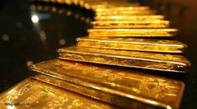 Usai Reli, Harga Emas Kembali Susut ke US$ 1.154 bisnis.liputan6.com/read/2339463/u…