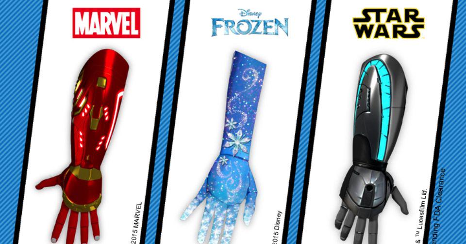 Young amputees will soon get 'Iron Man' and 'Star Wars' bionic hands engt.co/1Zvid7s