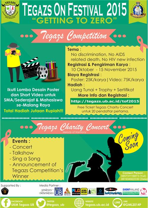 eventmalang's tweet photo. Tegazs On Festival 2015, Lomba desain poster dan short video UKM @tegazs_ub | Info: https://t.co/bQMVdXeizz https://t.co/RTEE1Yd0ym