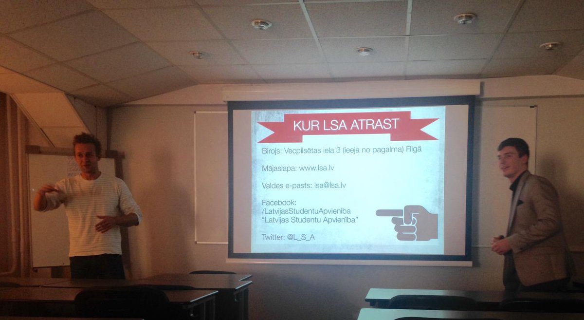 BASP_BA's tweet image. Paldies Rihardam Vijumam un Aivaram Šāblim,  kuri vakar iepazīstināja jaunos BASP biedrus ar @L_S_A !