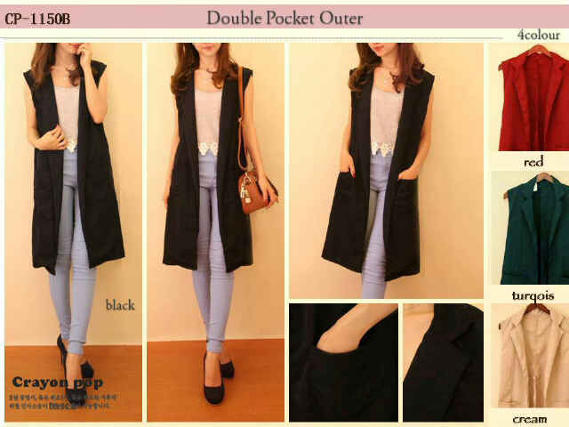 cocoshop2's tweet photo. Double Pocket Outer 70rb Available Torquis #cocoSTOCK http://t.co/3GRJNQyaa5