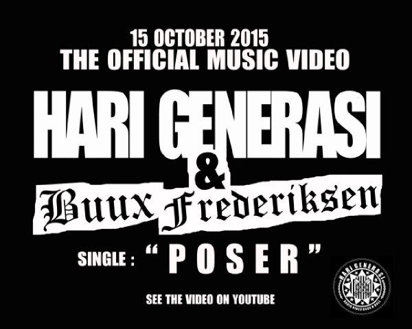 Nantikan segera!!!video <a href="/HARIGENERASI/">LINE @harigenerasi</a> terbaru dengan single "POSER"