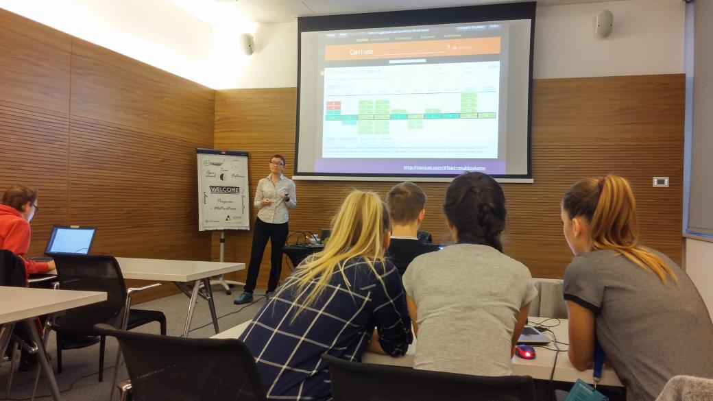 New CSS Layout workshop with <a href="/rachelandrew/">Rachel Andrew</a> - learning to build the modern web at #FalsyValues