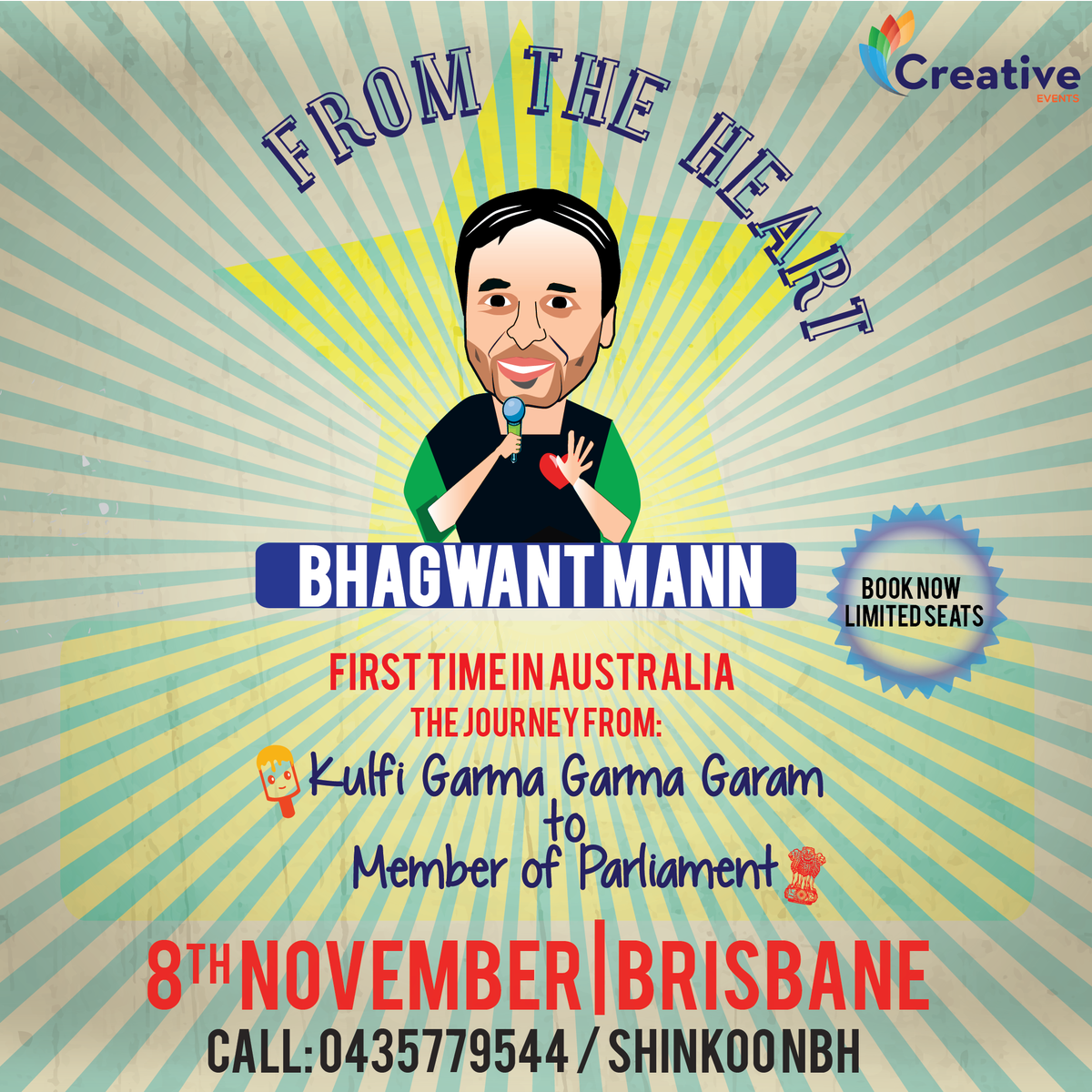 #KulfiGarmaGaramToMp: <a href="/bhagwantmann/">Bhagwant Mann</a> is ready to give you his dose of laughter! And it's going to be one heavy dose!