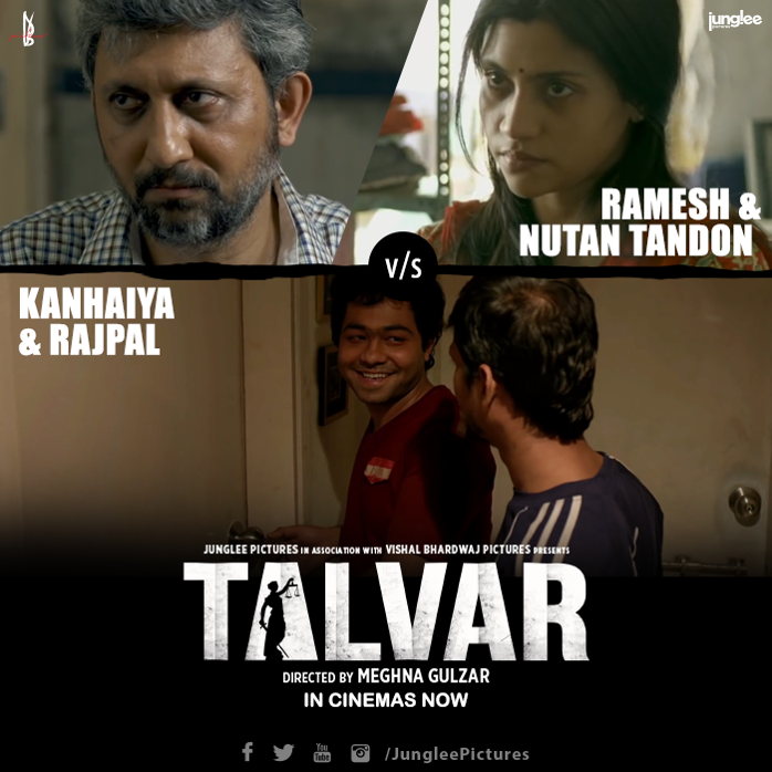 What’s your verdict after watching both sides of the #Talvar case? #Talvar in cinemas now: bit.ly/BMS_Talvar
