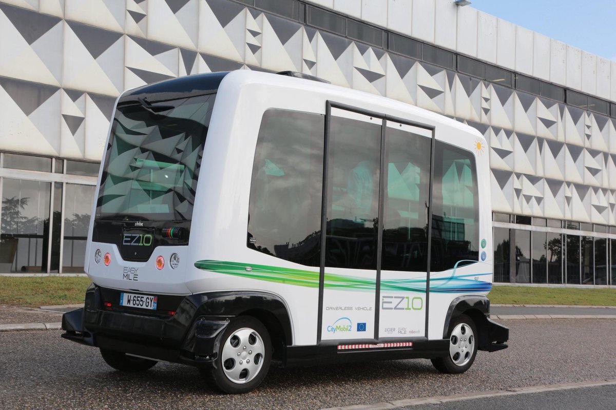 WeAreMCI's tweet photo. #ImageOfTheWeek Intelligent Mobility: Driverless Electric Shuttles @ #ITSWC15 http://t.co/KwOgSjT5rJ  #eventtech http://t.co/GKpIC7XwNI