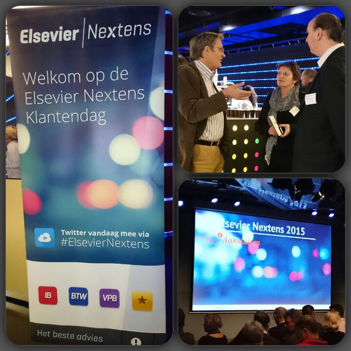 Nextens_NL's tweet photo. De #ElsevierNextens Klantendag is van start! Names het hele #Nextens team een hele mooie dag gewenst! http://t.co/AFDNJZd6c9