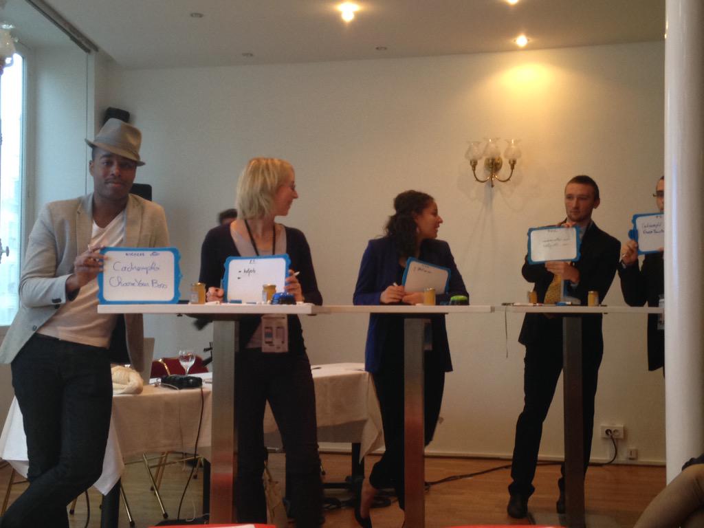 Fanny_Gns's tweet photo. Finale du Challenge Sourcing #rmsconf2015 @jennybks @NicolasGalita http://t.co/30SQA6Asvm