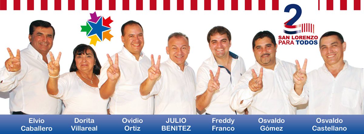 Este es el equipo que está trabajando por el cambio! 
ARRIBA LA "LISTA 2"!!! <a href="/PLRAOficial/">Partido Liberal Radical Autentico</a> <a href="/FreddyFrancoPy/">Freddy Franco</a>