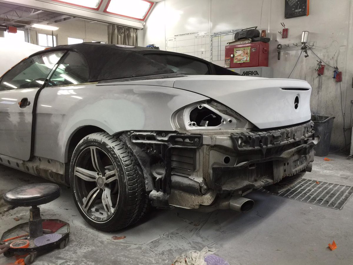 LeonsAutoBody's tweet image. Busy start to the Fall Season at #leonsautobody