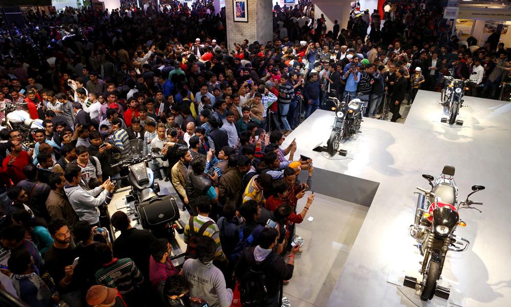 AEMotorShow's tweet image. More than 18 two &amp;amp; three wheeler makers will showcase their vehicles at the 2016 Auto Expo - The Motor Show #AETMS16