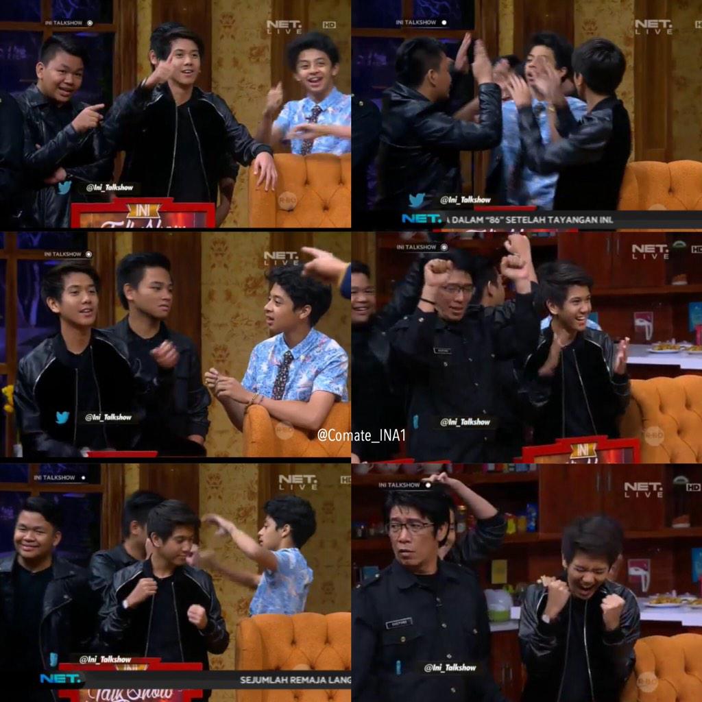 comate_lampung's tweet photo. "@Comate_INA1: Hore menang! HAHAHA #CJRdiIniTalkShowNET http://t.co/pEtIYq8qwG"