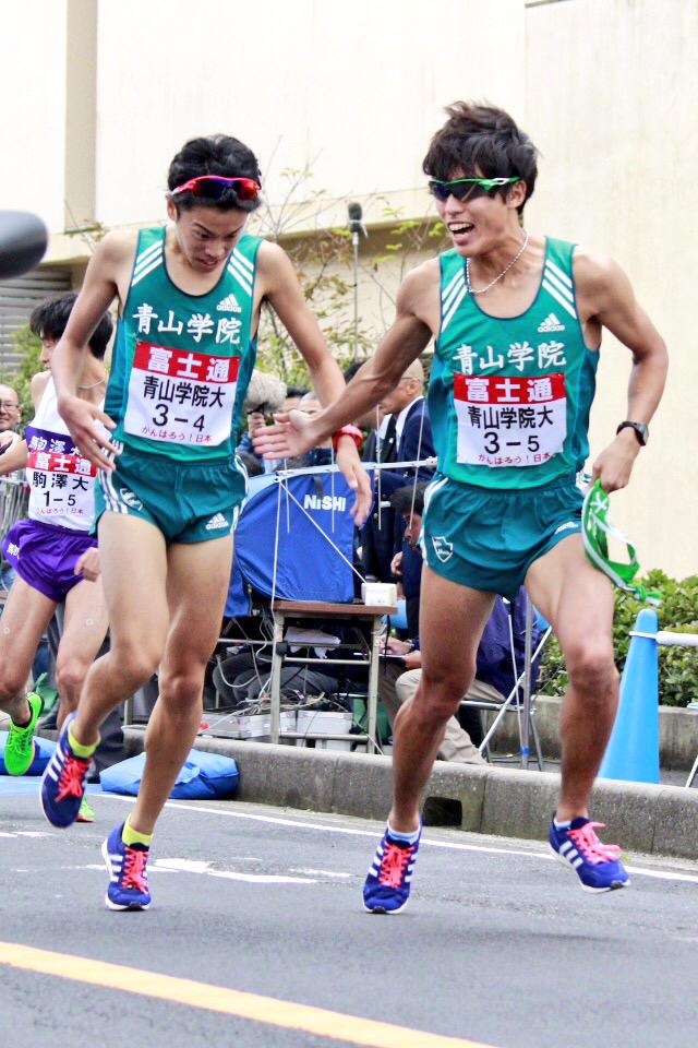 Mizu 出雲駅伝 第4中継所 4区 5区 青山学院大学 下田裕太選手 山村隼選手 Http T Co Jwr3h7htyj Twitter