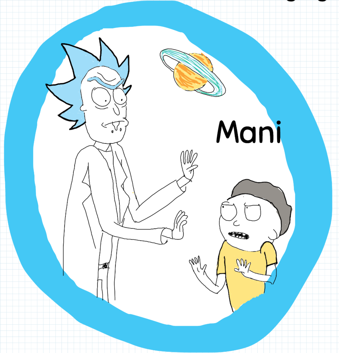 collusionapp's tweet photo. Anddd its over! This was a lot of fun, thanks to everyone that joined in to draw with us #RickandMorty #Live #Drawing http://t.co/ml2Qq2VMOy
