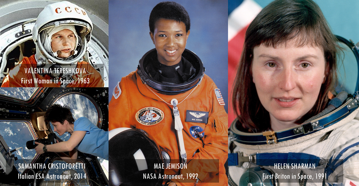 It's #AdaLovelaceDay! Let's hear it for these pioneering #womeninspace like our friend <a href="/AstroSamantha/">Samantha Cristoforetti</a>!