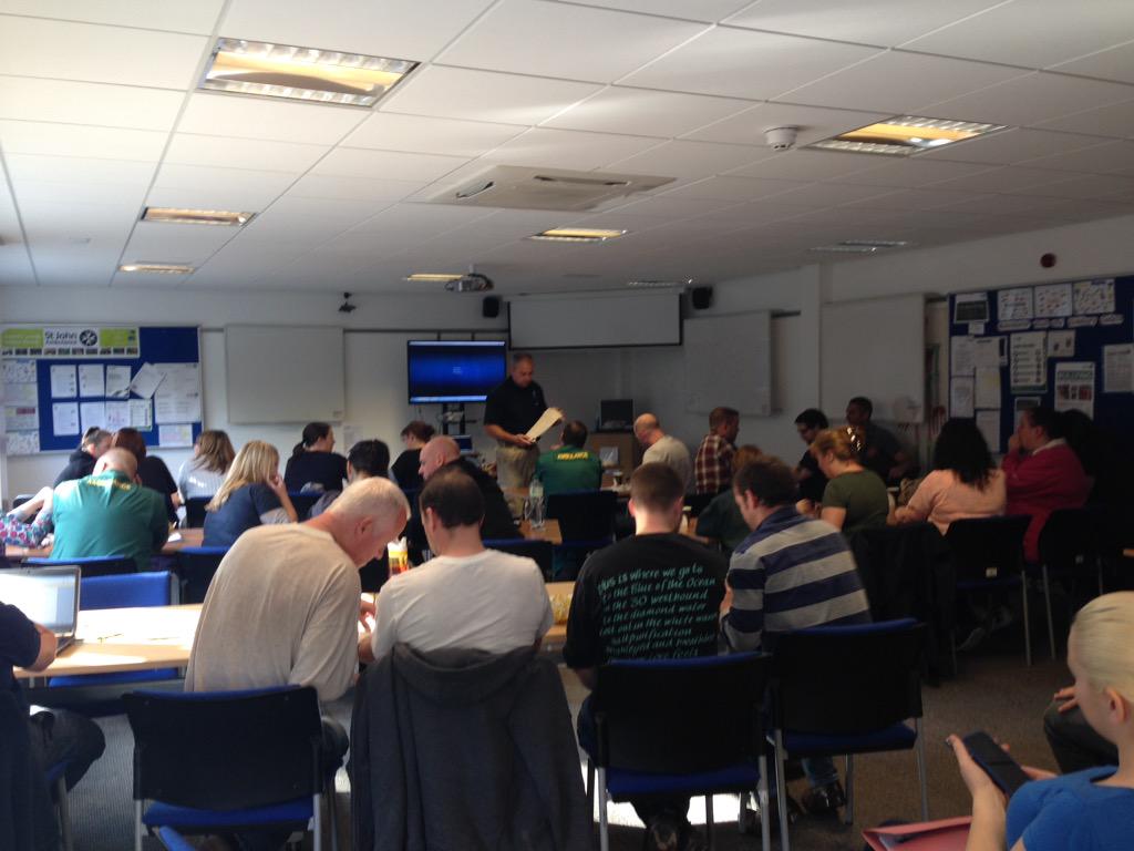Great to see so many @NWAmbulance central colleagues at our #CPDday collaborating with @Prometheusmed &@Paraman2002
