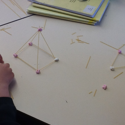 Year 3 get stuck in to maths and history: Year 3 have used spaghetti and mini marshmallows ... tinyurl.com/ngp5v32