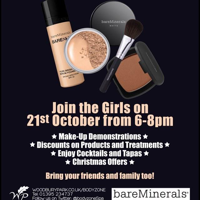 Woodbury_Park's tweet image. Join us on Wednesday 21st October for our Bodyzone Make Up Event! Free admission with tapa… ift.tt/1VQ2NWD