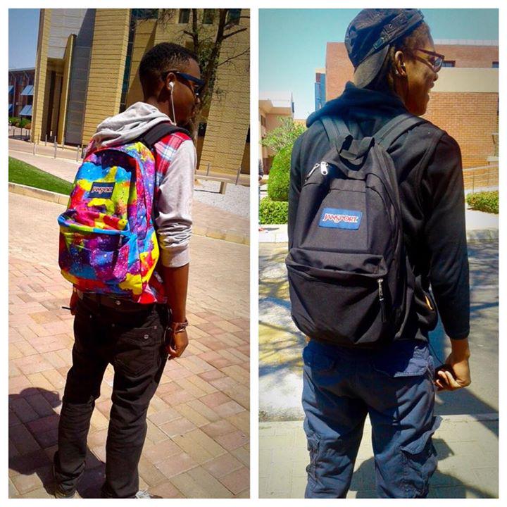 Spotted at the University of Botswana. #JanSport #SuperBreak