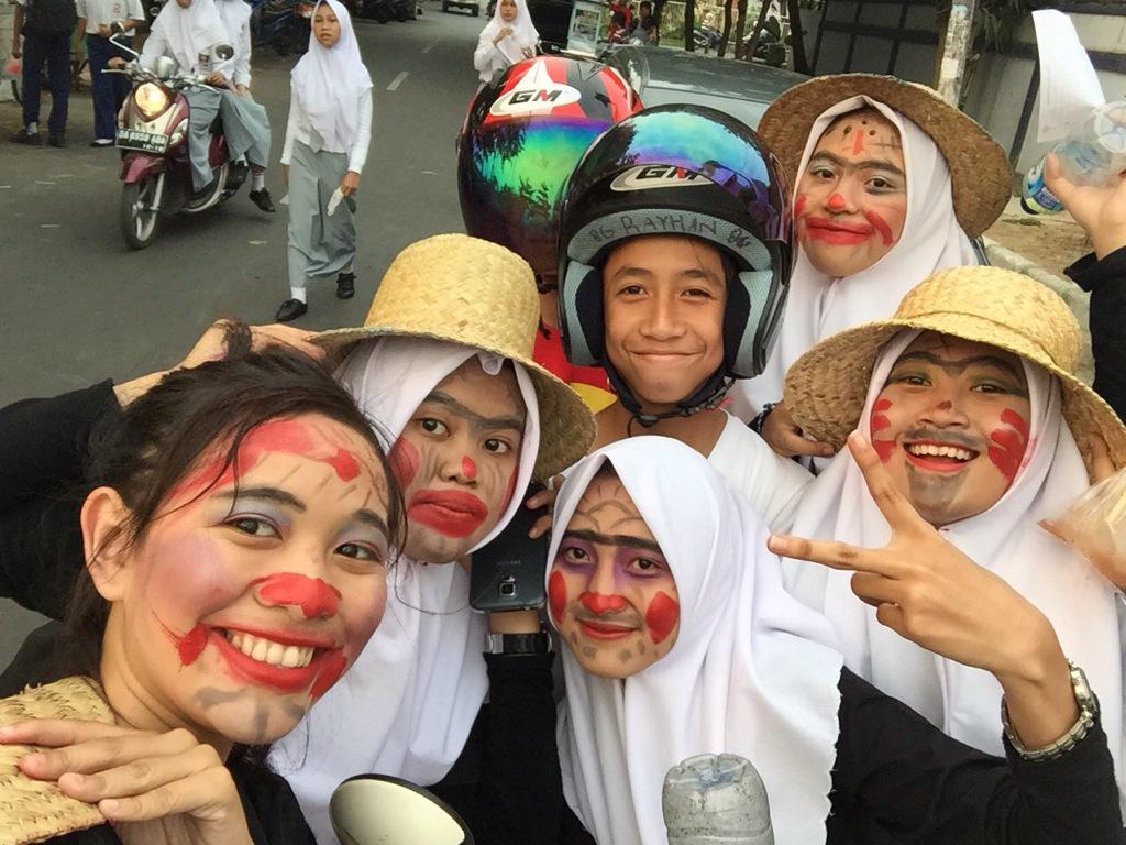 Kelompok Barat dengan semangat yang luar biasa😁👍