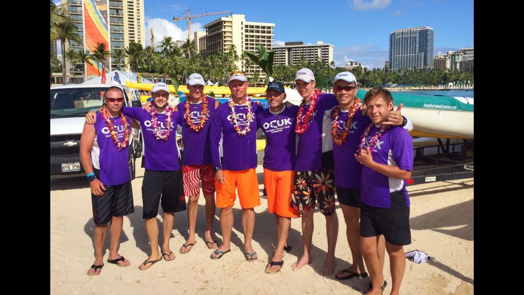 Massive congratulations to the OCUK chaps on completing the Moloka'i Hoe. Big 🙌 from your Thames friends up river.