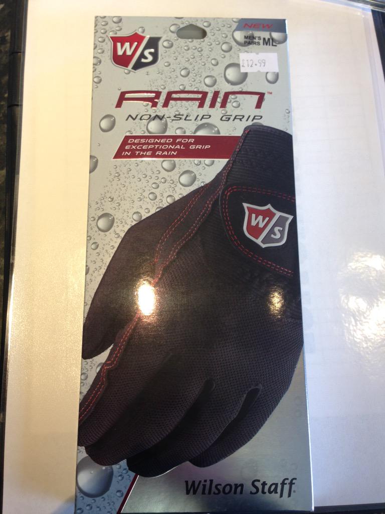 NorthWealdPar3's tweet photo. Don't lose your grip when the bad weather comes, @WilsonGolf rain gloves now in stock, men's &amp; ladies available http://t.co/mka84UdN5Z