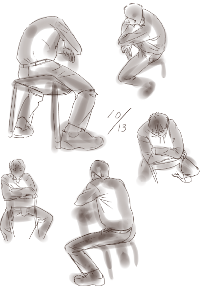 ダンドロ062 椅子に座るポーズのマルチアングル Hashtag Pa Twitter