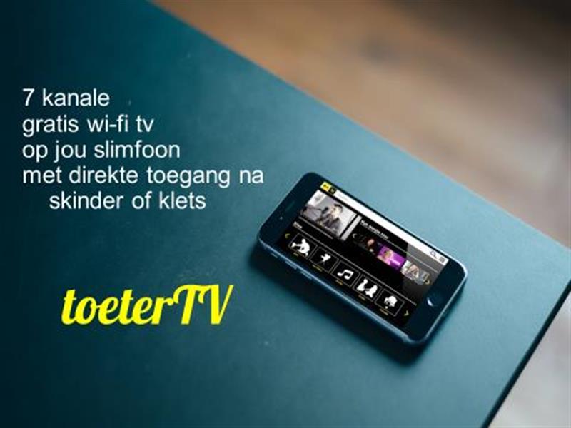 toeterTV's tweet image. Geniet plaaslike produksies in die palm van jou hand! Laai #toeterTV af by @GooglePlay en @AppStore!