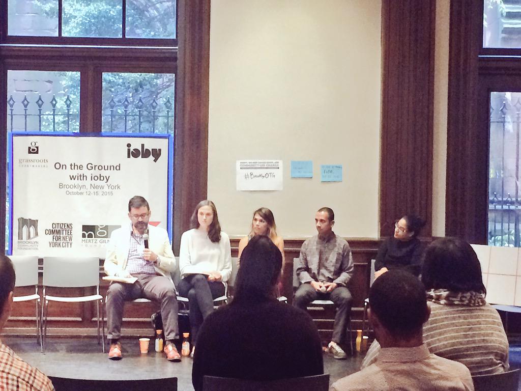 ioby's tweet photo. Thx to partners #BrooklynOTG @NorthStarFund @CitizensNYC @BklynFoundation &amp; Mertz Gilmore, and @chriscardona http://t.co/XmsK6Ra4g2