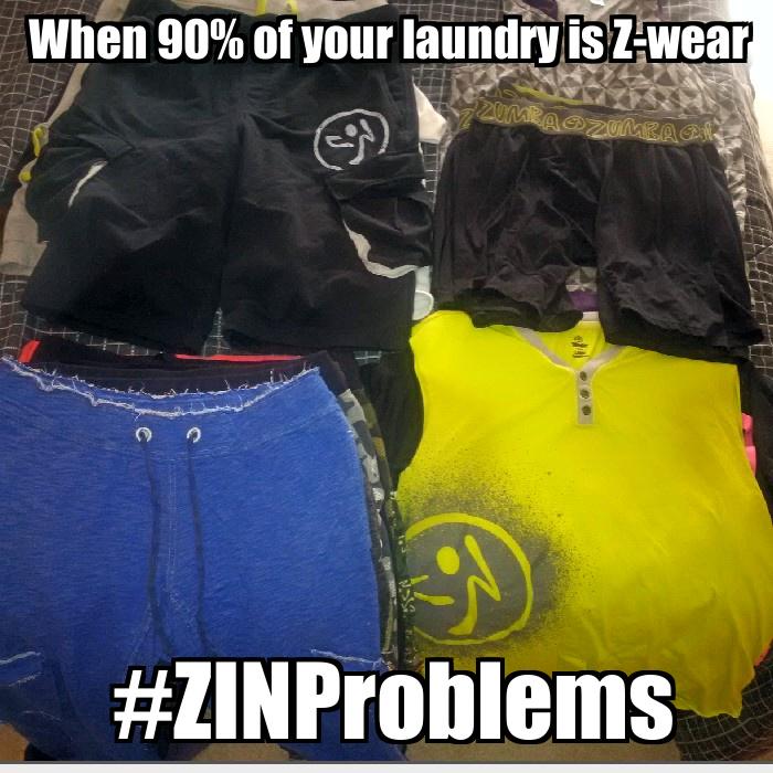 ZumbaPowerHour's tweet image. Who else washes clothes twice a week? #ZINProblems #LosJefes #ChucktownFunk #ItsTuesdayButItSmellsLikeMonday