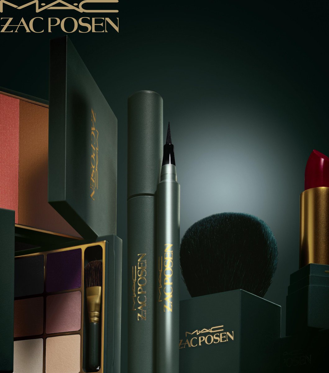 MACcosmetics's tweet photo. Our collaboration with New York designer, @Zac_Posen will be available in select markets Feb. 2016! #MACZacPosen http://t.co/qWmuPVtVdi