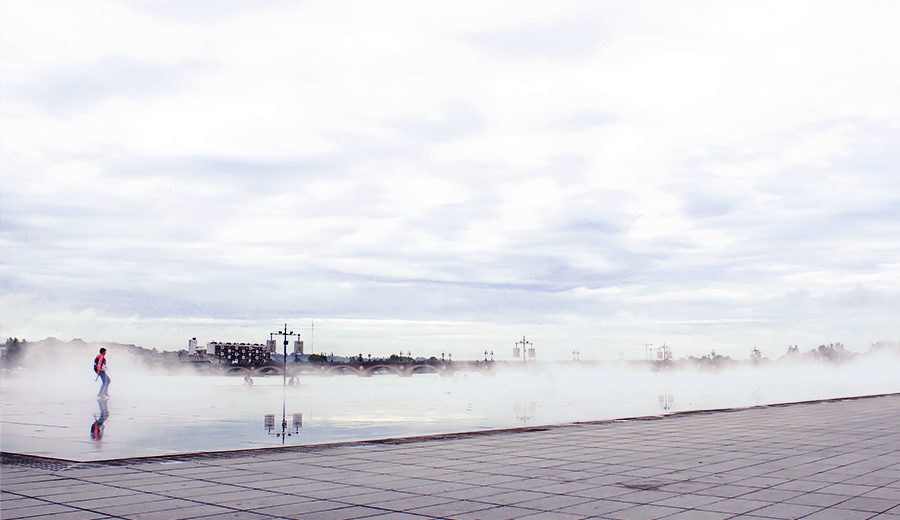 PavesBordelais's tweet photo. Même quand il fait tout gris, #Bordeaux a quelque chose de féerique. Belle soirée à tous. http://t.co/QmVjGZzSnB