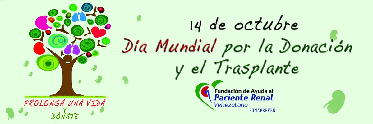 FunaprevenF's tweet photo. 14 de Oct #DíaMundialPorLaDonación Conversa en familia sobre la Donación de órganos, hazles saber tu decisión. http://t.co/TreeIqgQep
