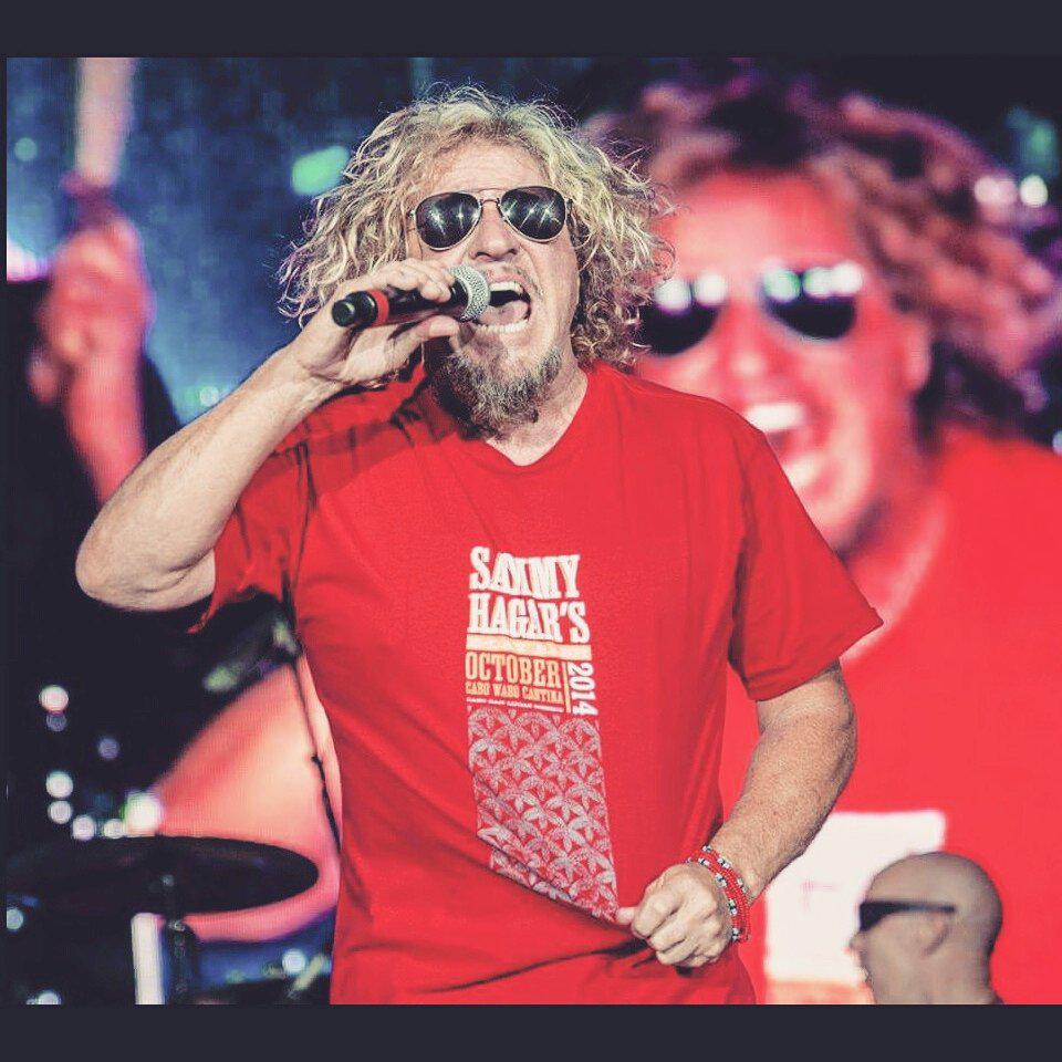 Happy birthday to the best, Sammy Hagar. have a great day  