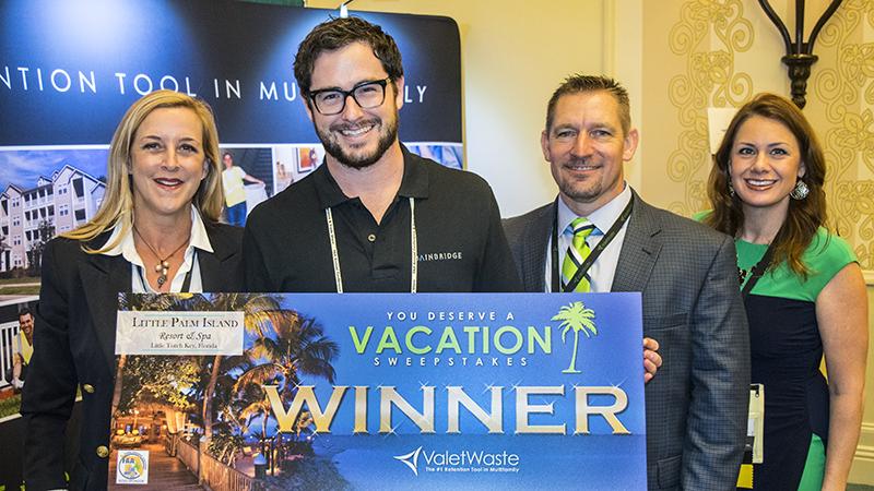 ValetLiving's tweet image. Congrats to Paul O'Meara of @BainbridgeComp on winning our "You Deserve A Vacation Sweepstakes" Promo @FLApartments!