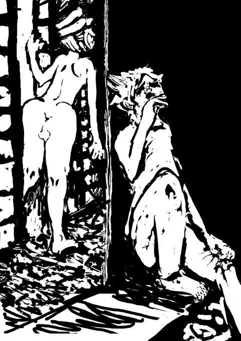 そこに誰かいるのか?#蛍丸 #愛染国俊 #刀剣乱舞 #とうらぶ 