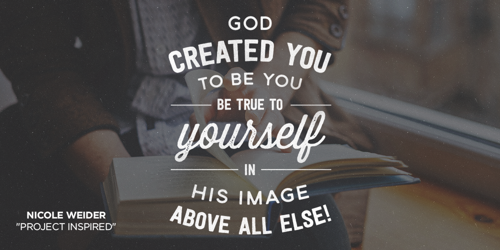 GoodTeenReads's tweet image. Don't miss out on the privilege of being wholly who God created you to be! #projectinspired