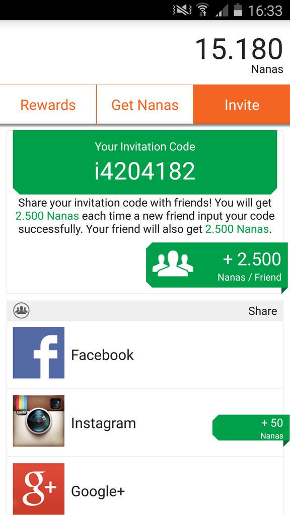 AppNanaInvCode's tweet image. Inv my code ill do yours