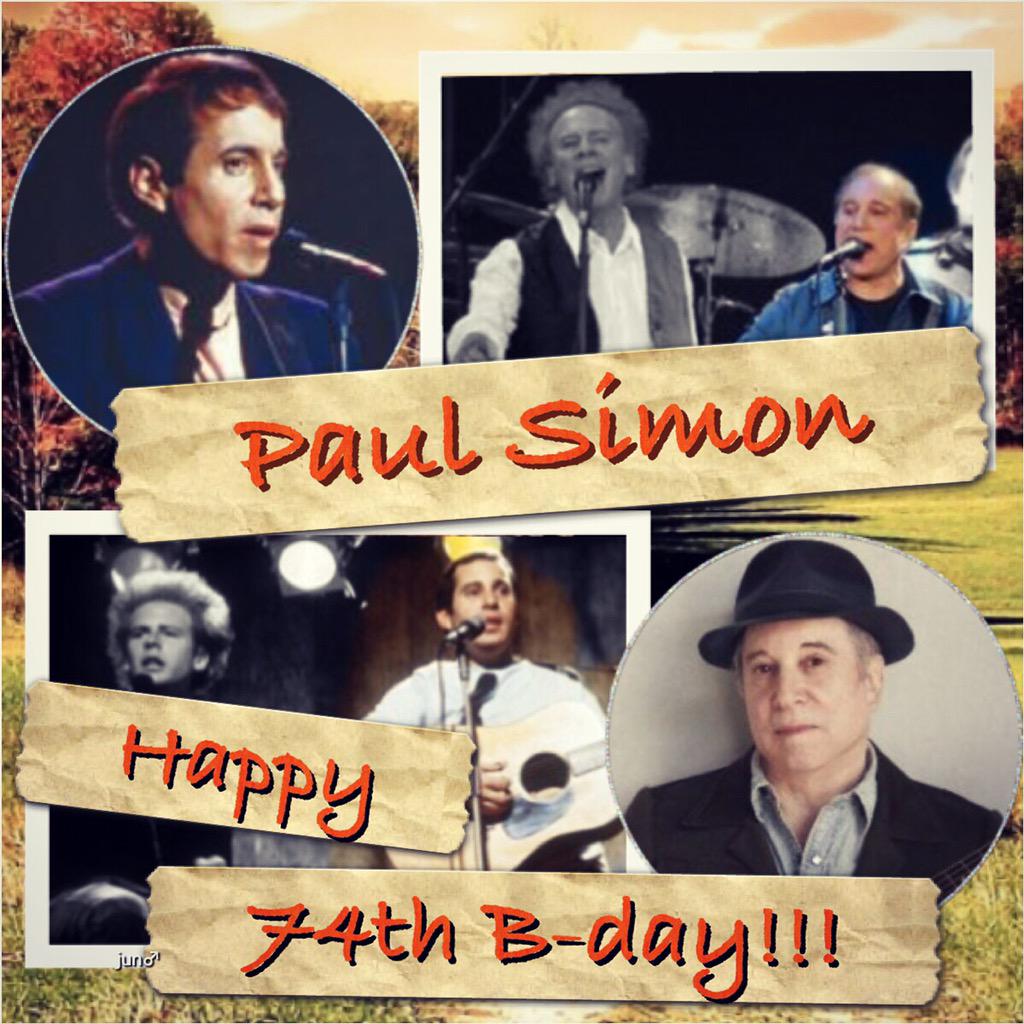 Paul Simon 

( V & G of Simon & Garfunkel )

Happy 74th Birthday !!!

13 Oct 1941

American Folk Rock Icon 