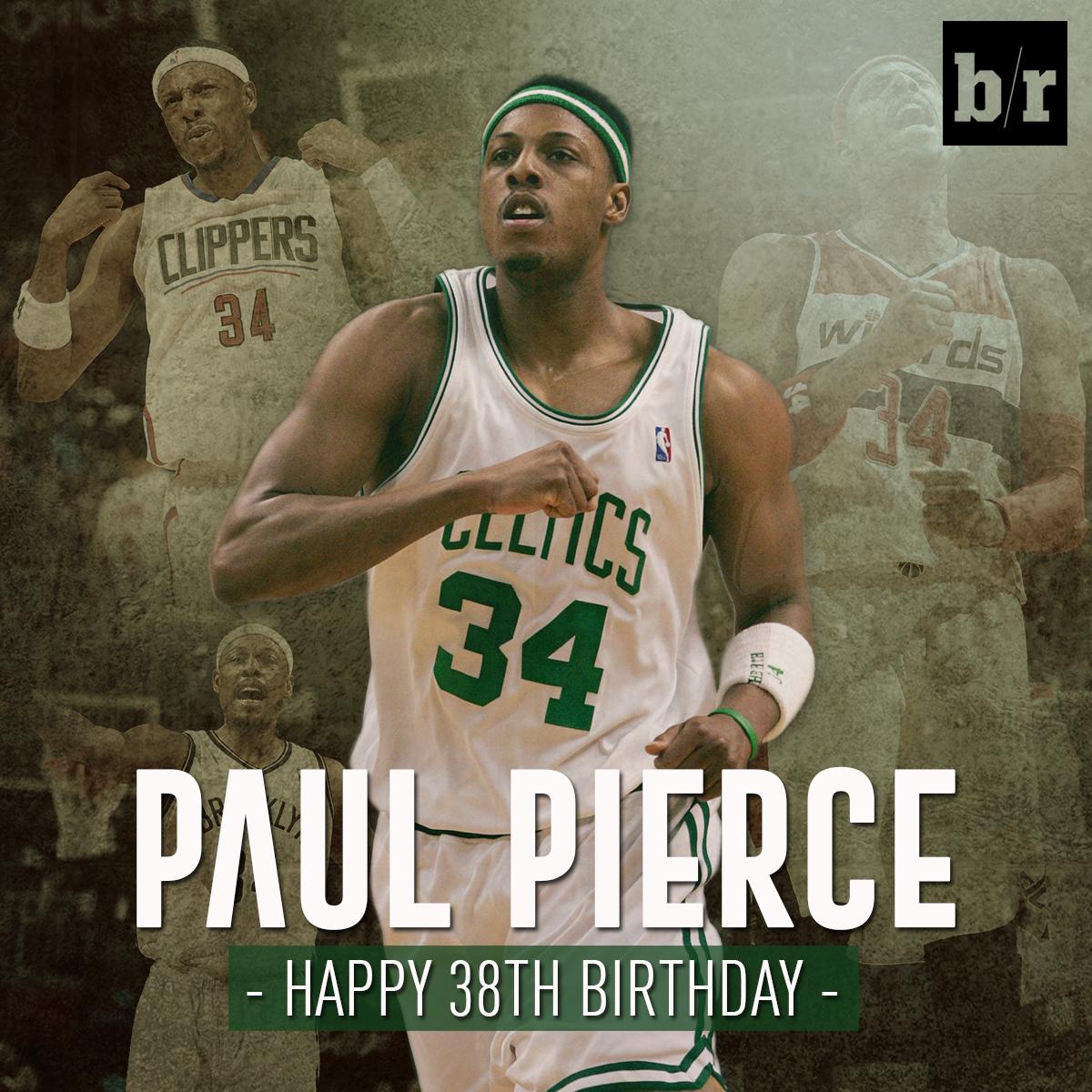 Happy 38th birthday to The Truth, Paul Pierce! 