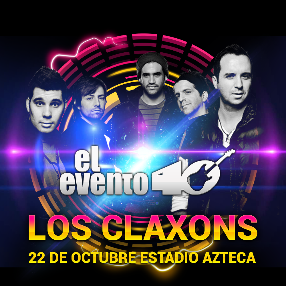 los40mx's tweet photo. #ElEvento40 ¡Esto se pone cada vez mejor! @LosClaxons son el cuarto artista confirmado. ¡No dejes que te lo cuenten! http://t.co/9Vo0b5ucAQ