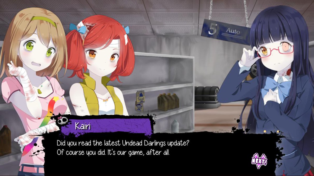 UndeadDarlings's tweet photo. What she said. Check out our tubular update here: http://t.co/pC1tLhKhBS #undeaddarlings #funpocalypse http://t.co/E9AWdcTXDr