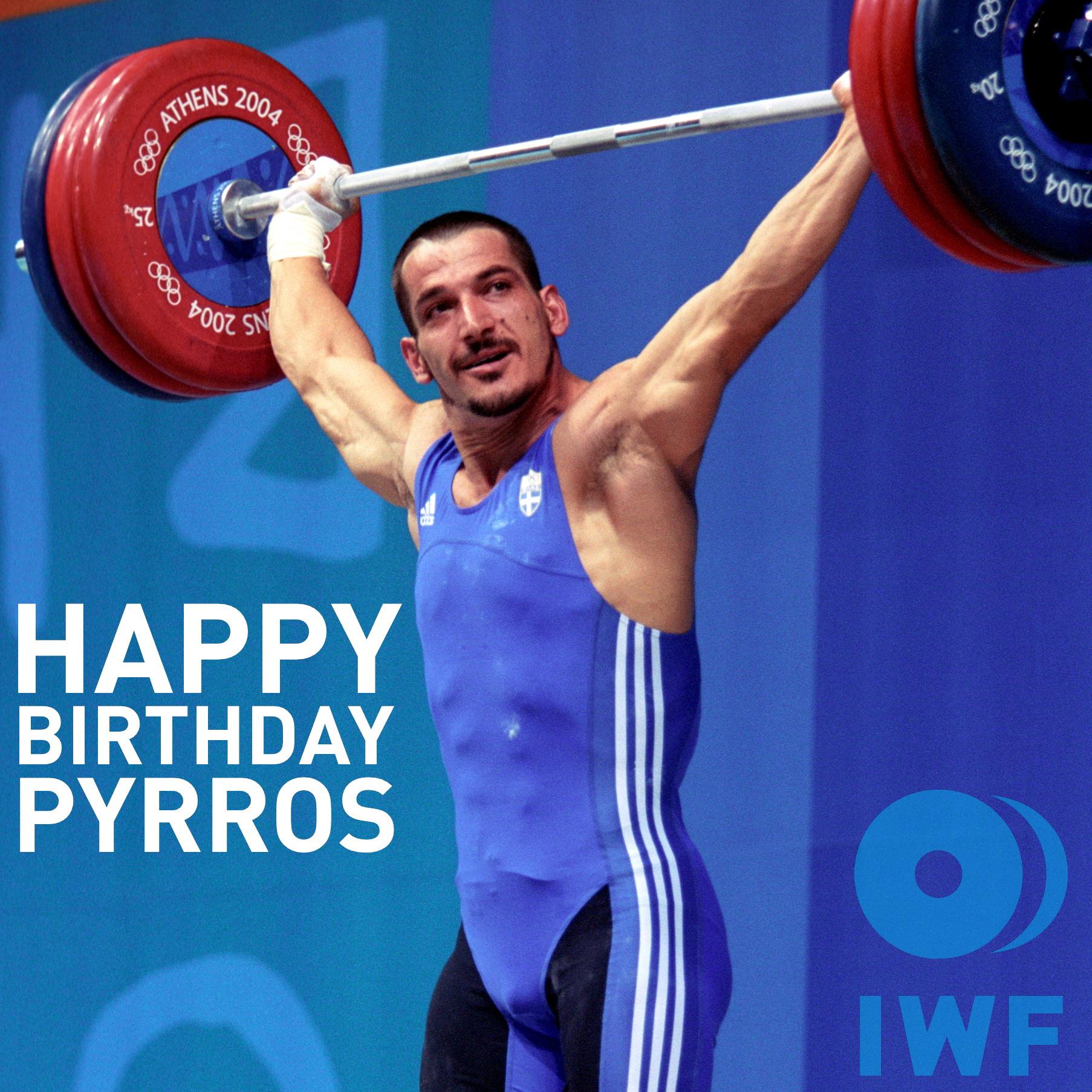 HAPPY BIRTHDAY to - the most decorated weightlifter! Enjoy watching  