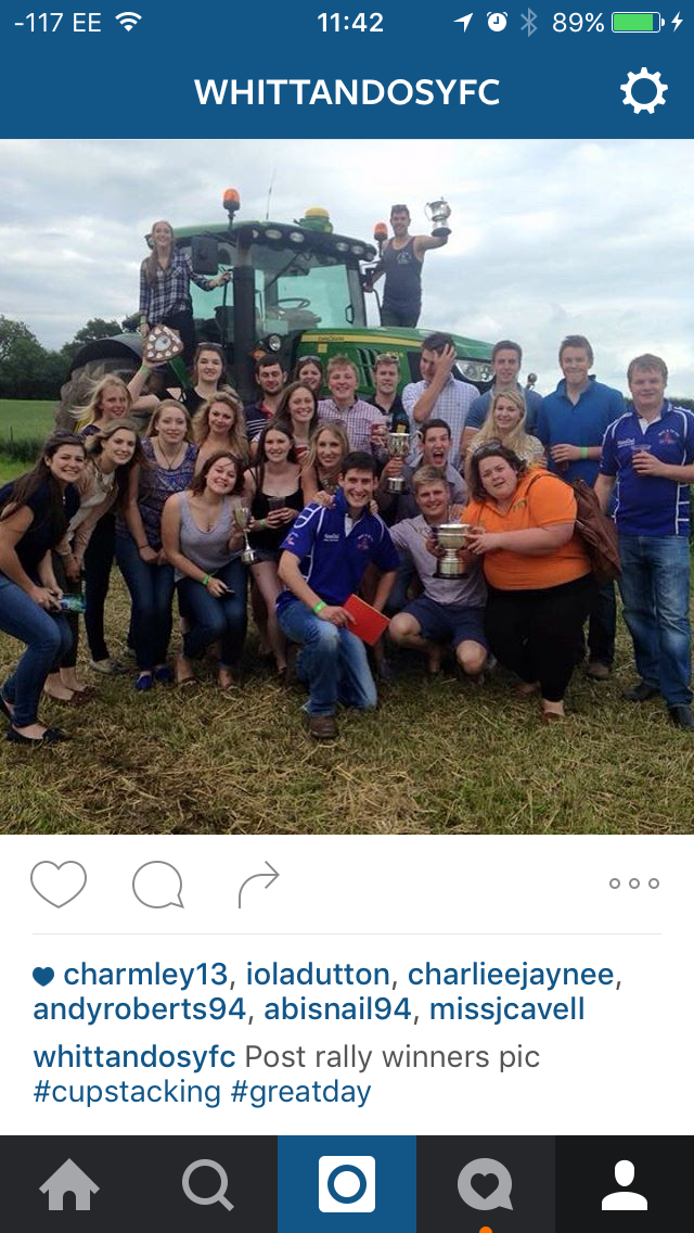 Only went and won it! #whittandosforthewin #twoyearstreak