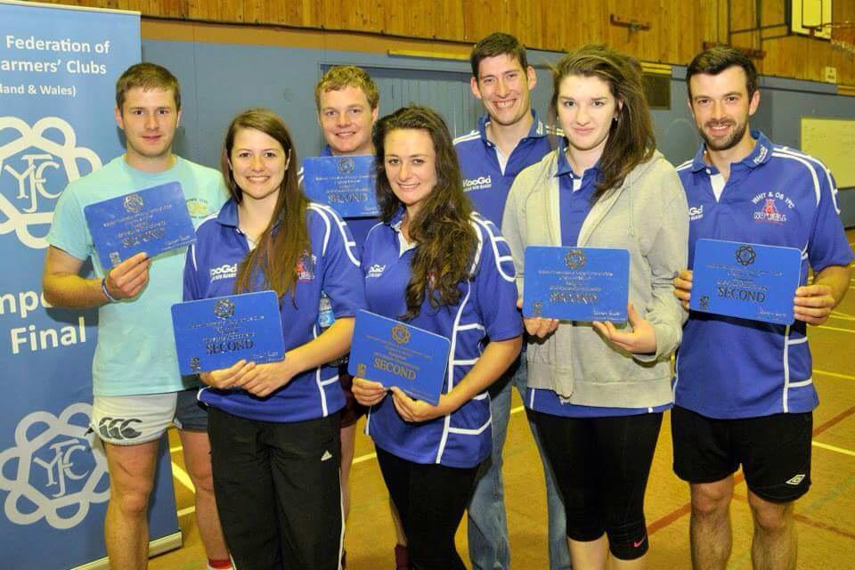 2nd at National finals for Dodgeball! Well done to Dorrington YFC for pipping us in the final - National Champions!