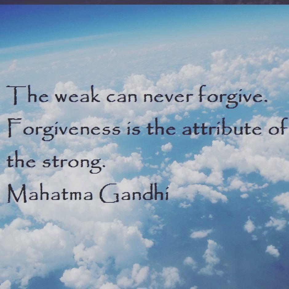 forgiveness.... #quote #lifequote #lovequote #mahatma #gandhi #mahatmagandhi #inspire #inspiration #motivatingquote…