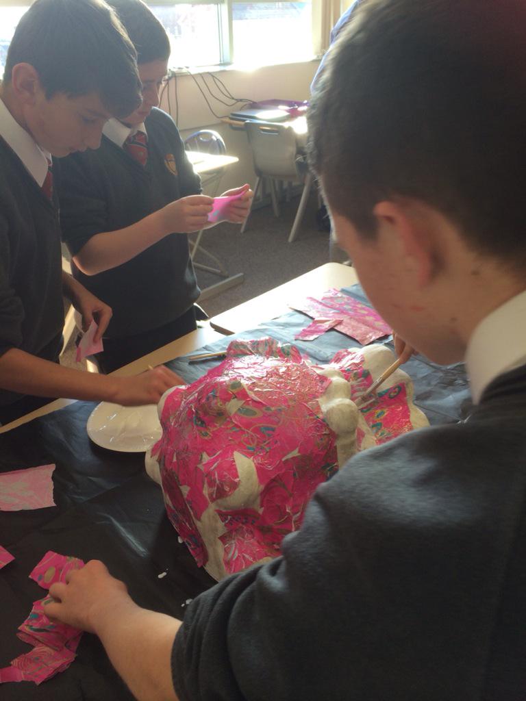 Model_LFLW's tweet image. Being creative this afternoon in Learning for Life and Work. Designing a dragon as part of the yr 9 festivals unit.