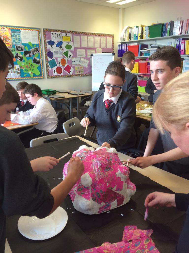 Model_LFLW's tweet image. Being creative this afternoon in Learning for Life and Work. Designing a dragon as part of the yr 9 festivals unit.